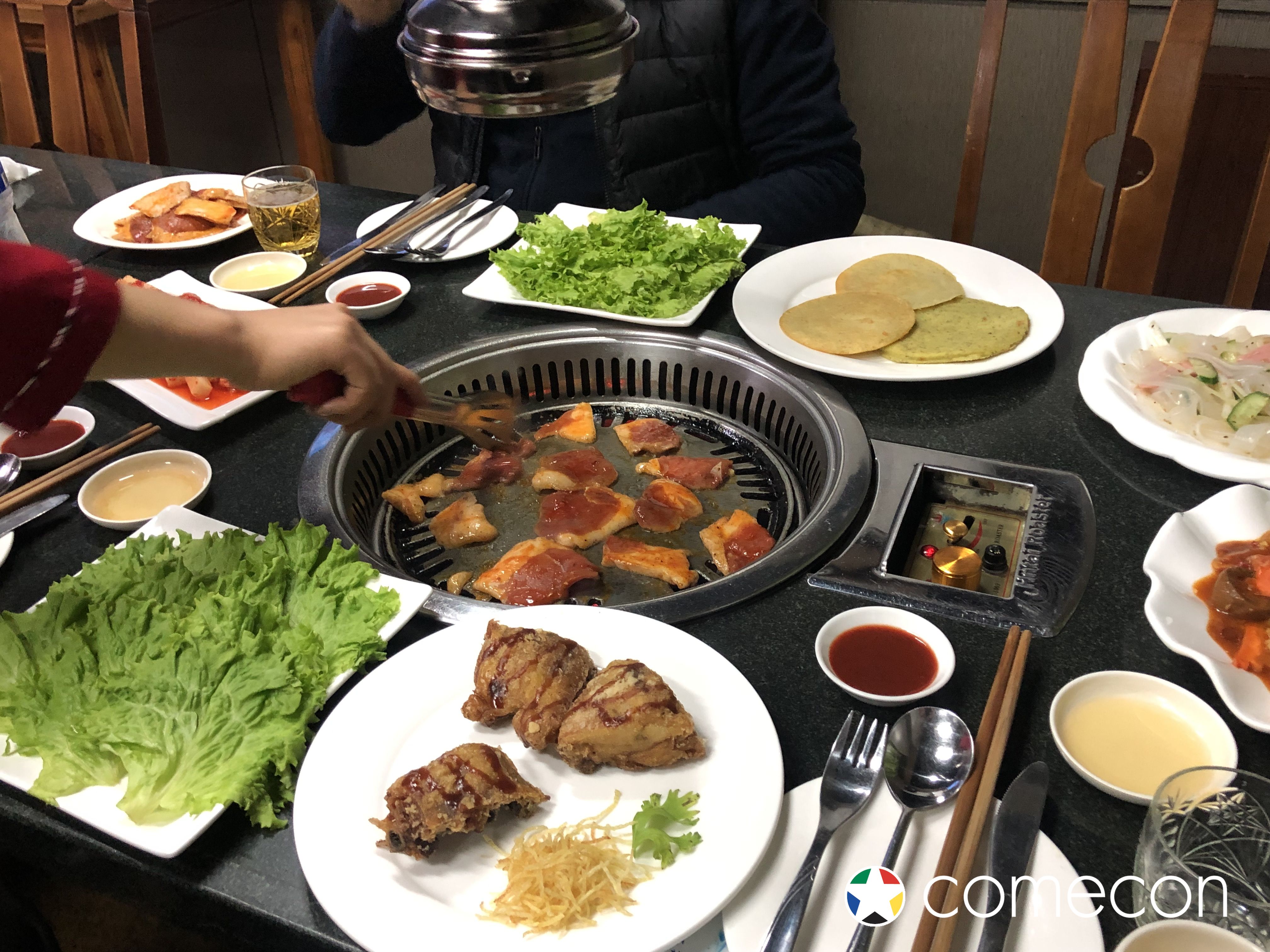 In generale la cucina nordcoreana presenta molte verdure.